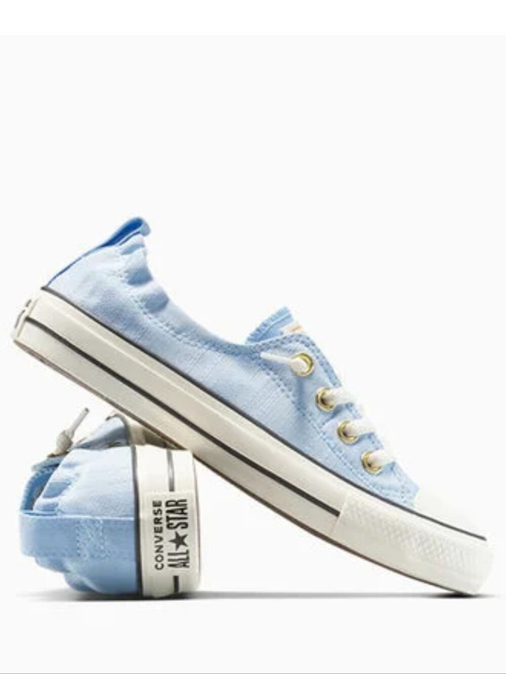 Converse Chuck Taylor All Star Shoreline Woven Canvas Sneakers- Blue It/Egret/B - Picture 2 of 11